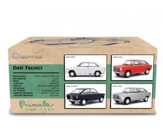 Autobianchi Primula Coupé 1965 Blu scuro Laudoracing 1:18 Resinemodell (Türen, Motorhaube... nicht zu öffnen!)